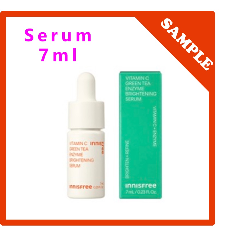 [SAMPLE] innisfree Vitamin C Green Tea Enzyme Brightening Serum 7ml #37 ...