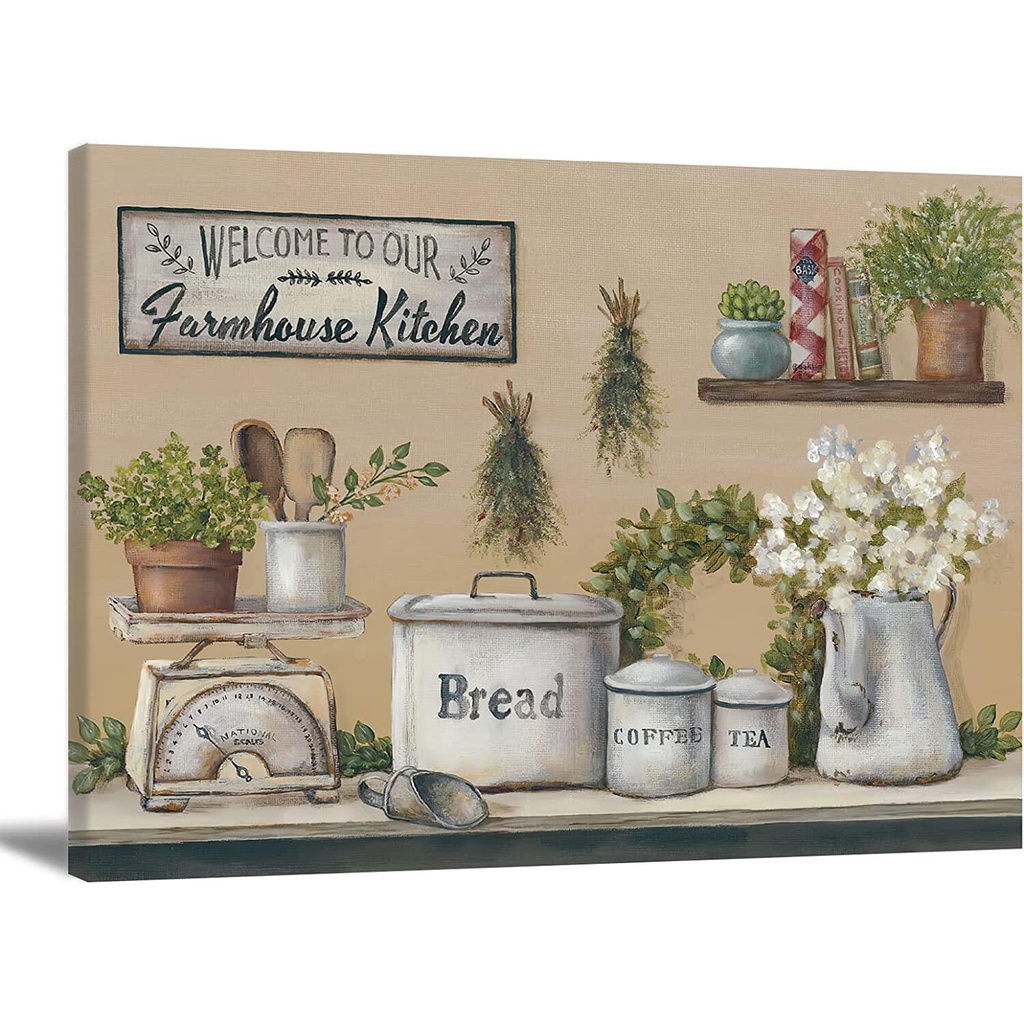 Rustic Kitchen Wall Art Kitchen Signs Wall Decor Farmhouse Kitchen