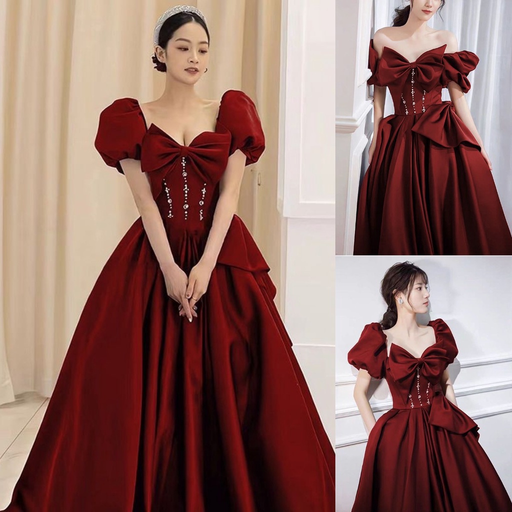 Red on sale evening gowns