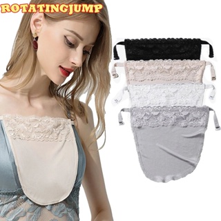 Women Quick Easy Clip-on Lace Fragment Camisole Bra Insert Wrapped Chest  Overlay