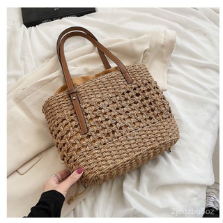 Straw Bag for Womens Summer Beach Bag Woven Tote Bag Large Rattan