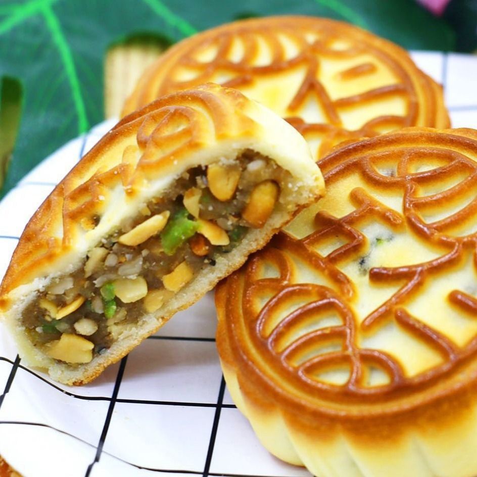 广式月饼 【现做现发】Mooncake Cantonese style Lao Wu Ren traditional handmade ...