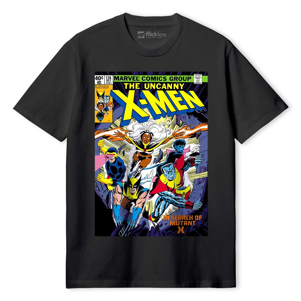 HITAM Comics kaos x-MEN Edition - Premium original vintage Black ...