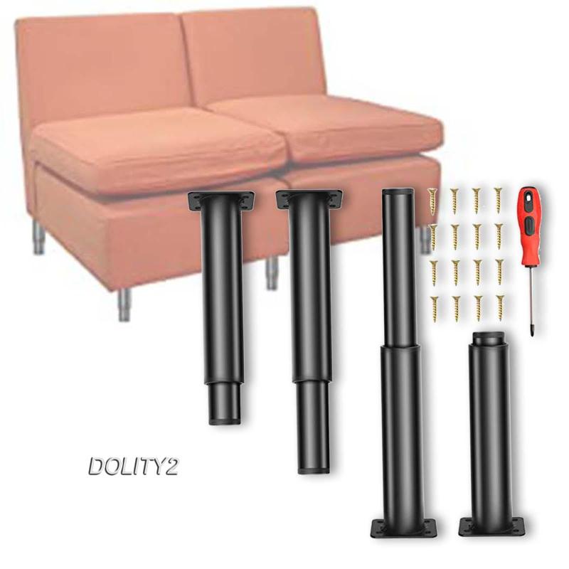 [Dolity2] 4 Pieces Bed Leg Support Feet Bed Frame Fixed Support Feet