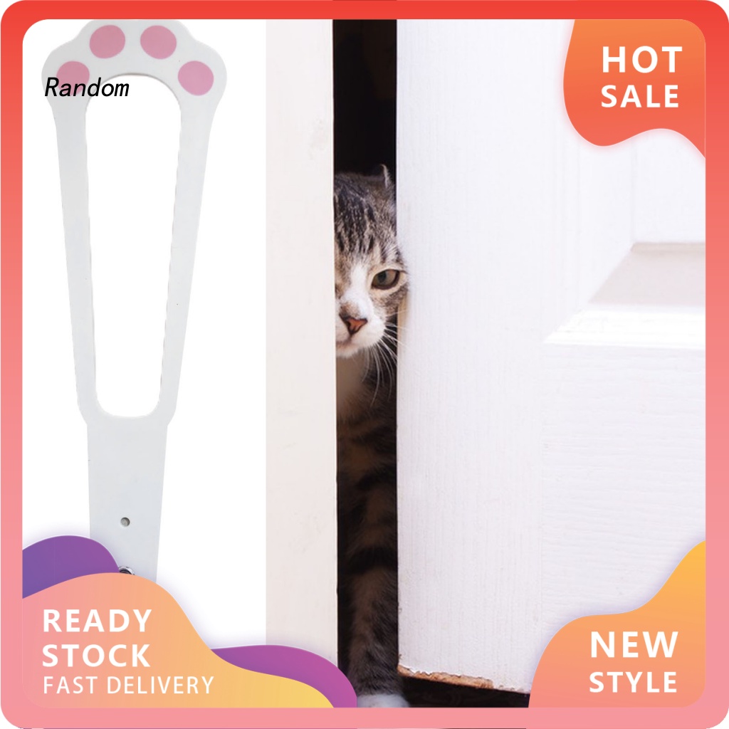 RAN Easy to Use Cat Door Strap Pet Supplies Latch Strap Let Cats in And