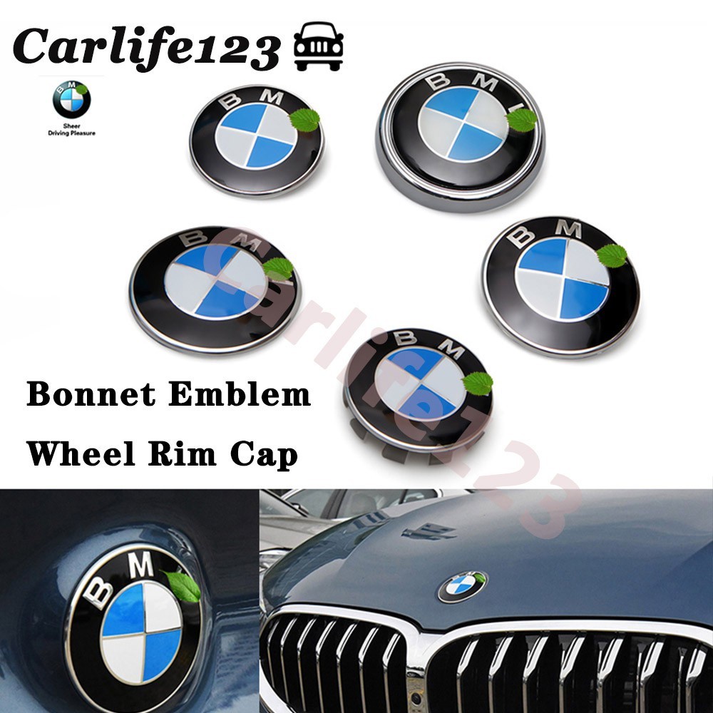 2024,bmw Car Logo 50th Anniversary New Front Logo / 5 Series 3 Series /  X3x1 Wheel 82mm Car Logo