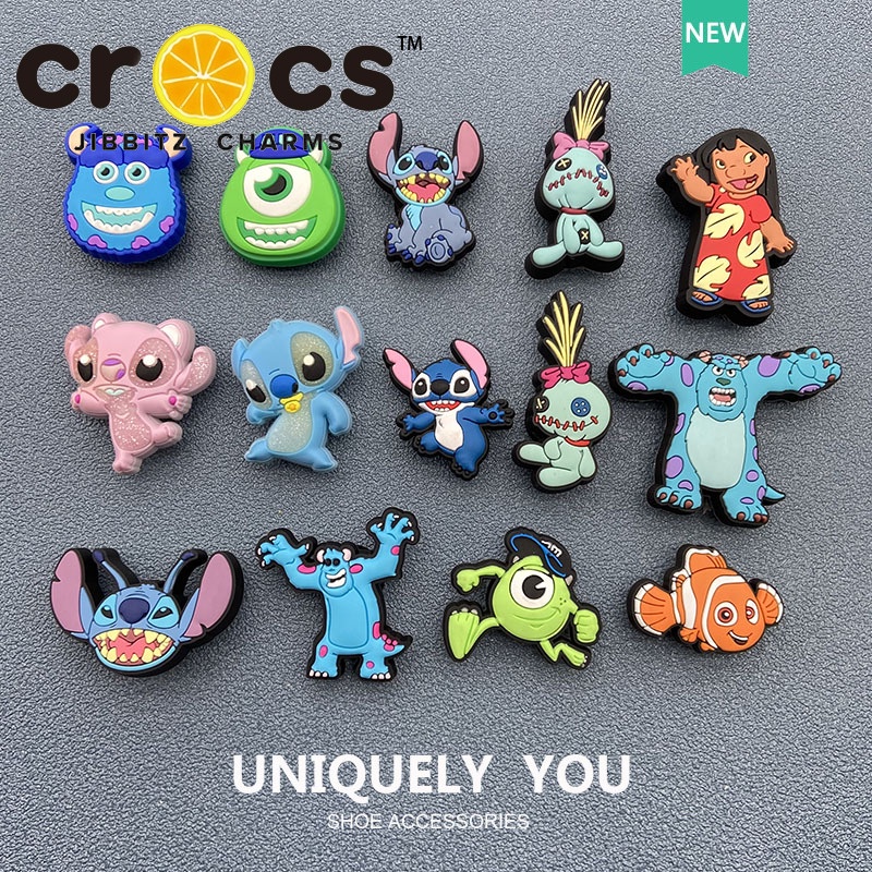 CROCS, Jewelry, Crocs Disney Stitch Charms Set Of 3