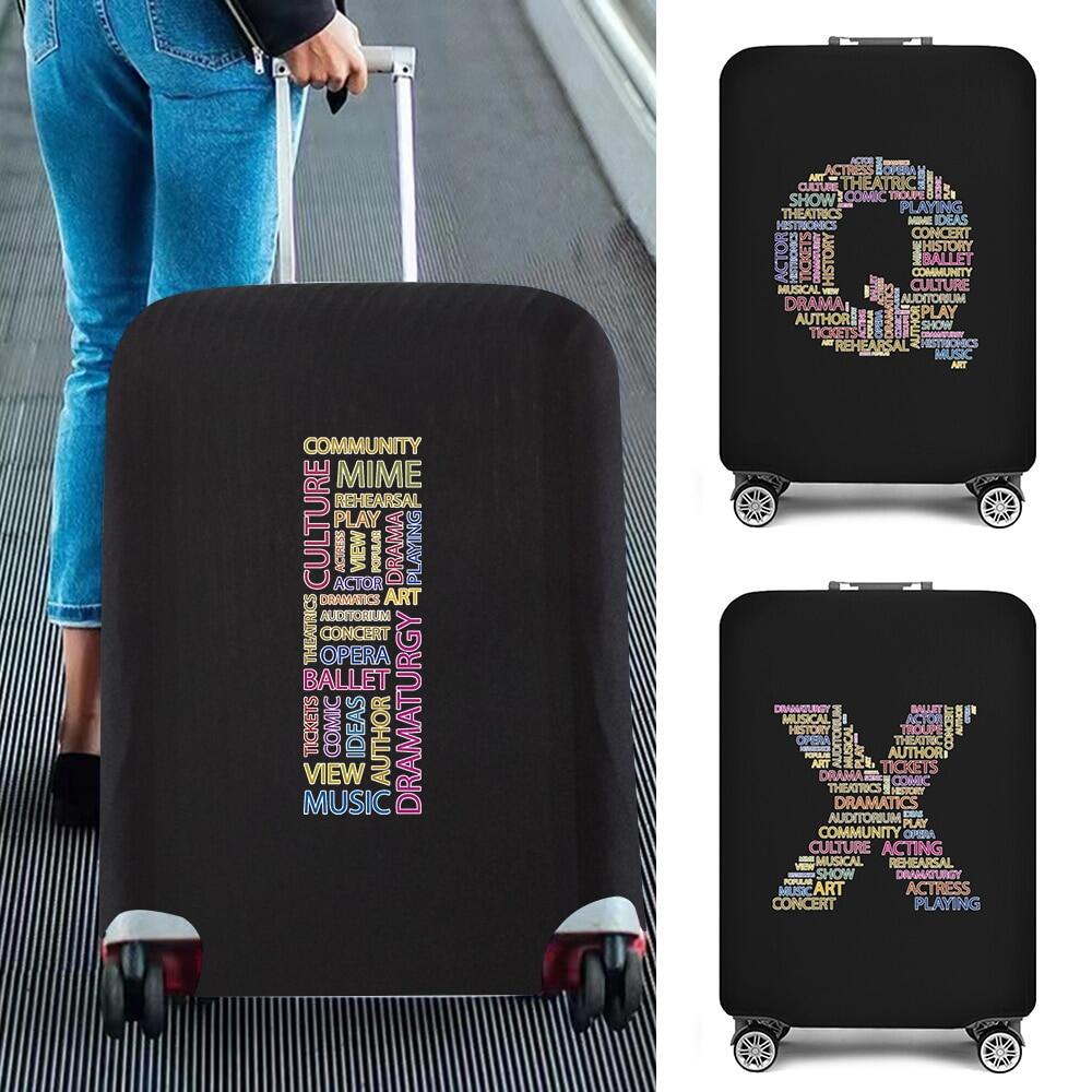 Luggage Protective Cover 1825inch Trolley Baggage Travel Bag Dust Covers Elastic Protection