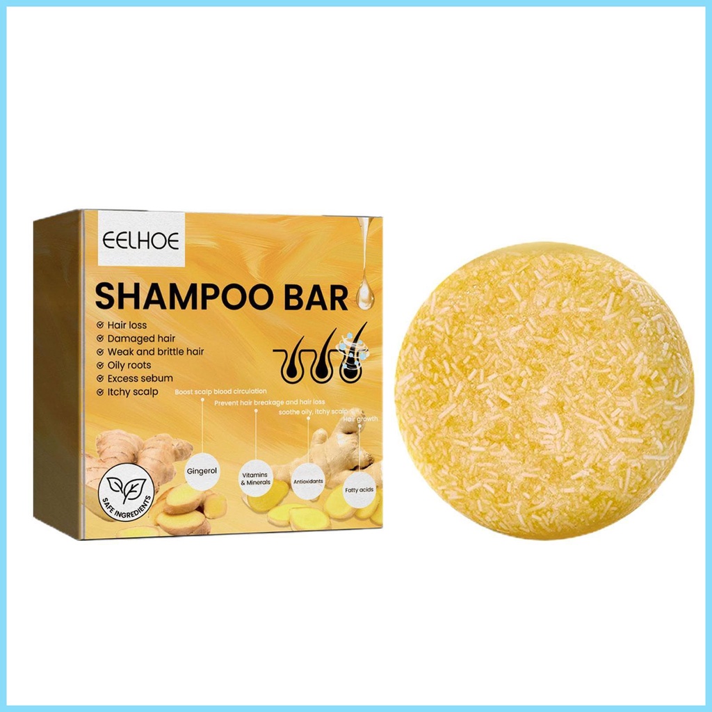 Ginger Hair Regrowth Shampoo Bar Natural Organic Ginger Shampoo Bar