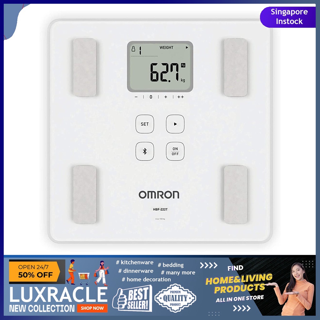 [sgstock] Omron Model HBF222TAP Body Composition Monitor Connected