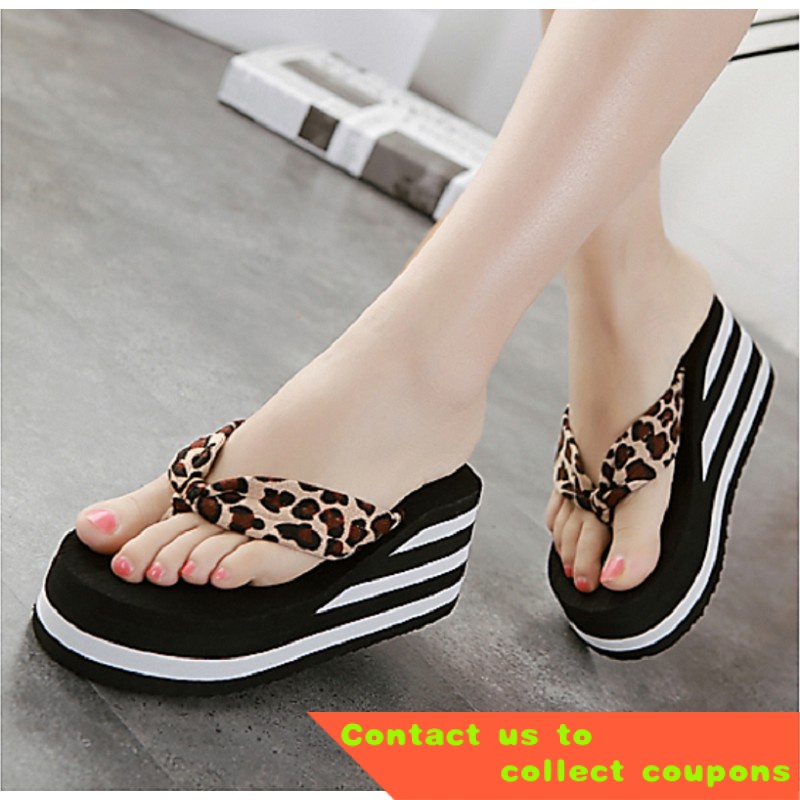 platform flip flop sandals