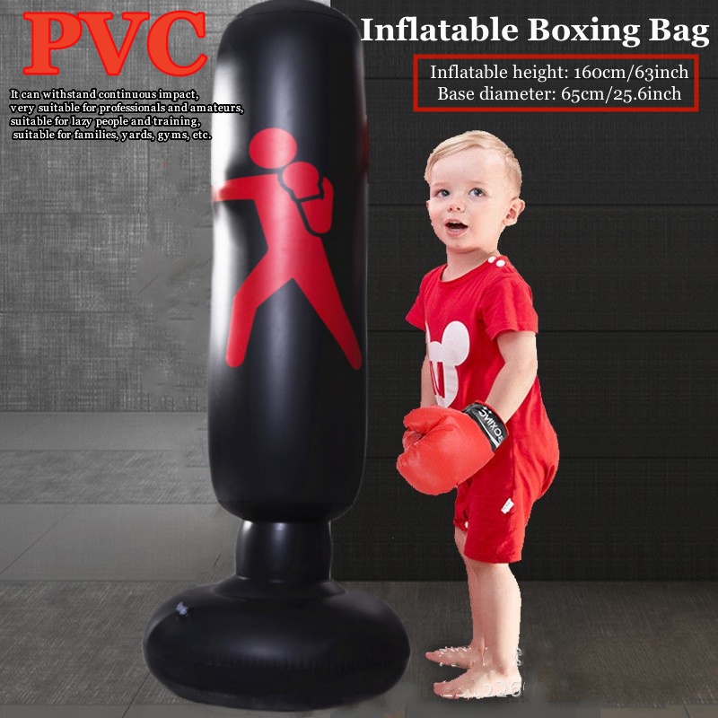 66'' Inflatables Kids Punching Bag, Stable Freestanding