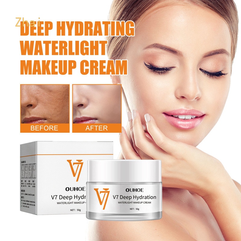 50g Moisturizing Tone-up Cream V7 Deep Hydration Waterlight Makeup ...