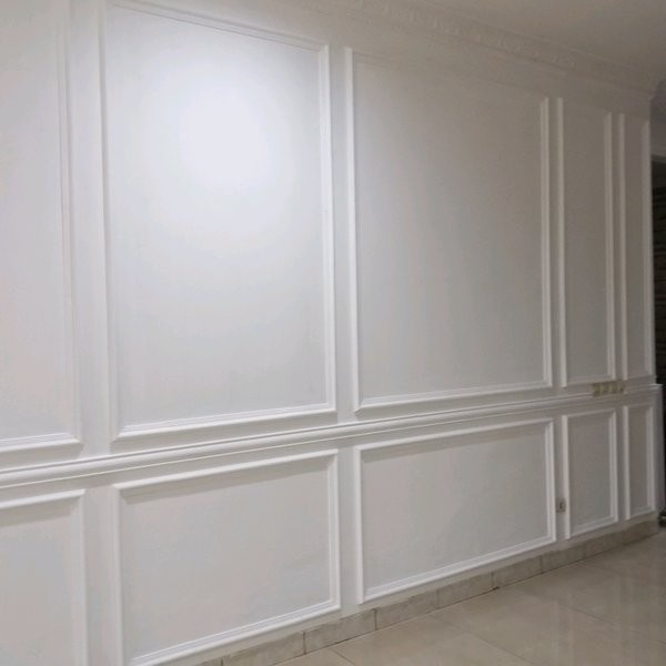 KAYU Wallmoulding/wainscoting/wood Wallpanel | Shopee Singapore