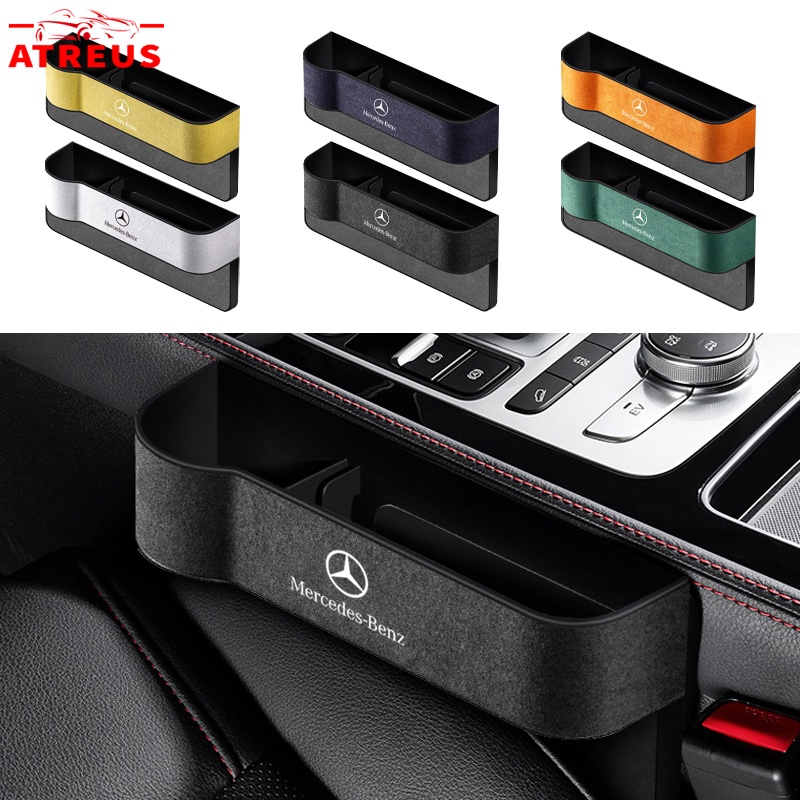 Mercedes Benz Car Seat Storage Box Seat Side Gap Slit Pocket Car Cup