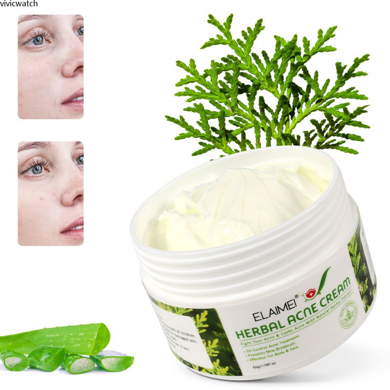 ELAIMEI acne cream herbal acne cream to improve closed mouth acne acne