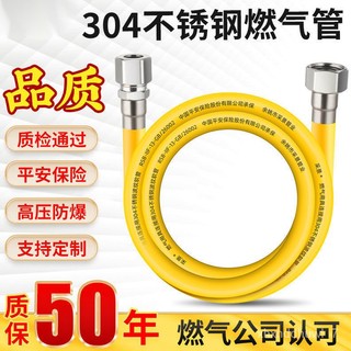 QMM🍓304Stainless Steel Gas Pipe Bellows Natural Pipe Gas Pipe Wall-through Stove  Hose Removable Connector PIQB | Shopee Singapore