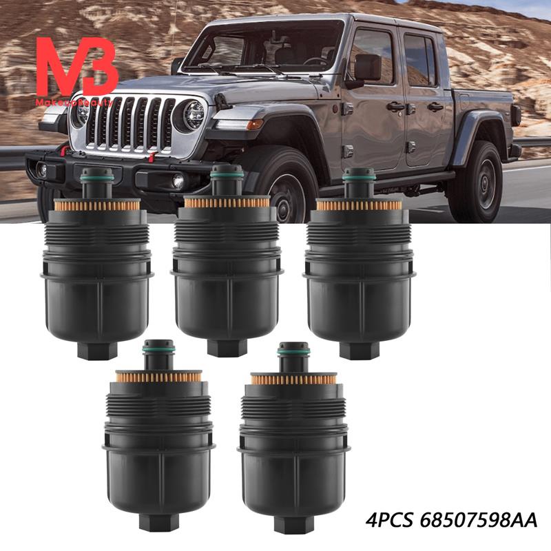 Car Engine Oil Filter for Jeep Gladiator Wrangler JL RAM 1500 2020 2021 68507598AA 68498720AA
