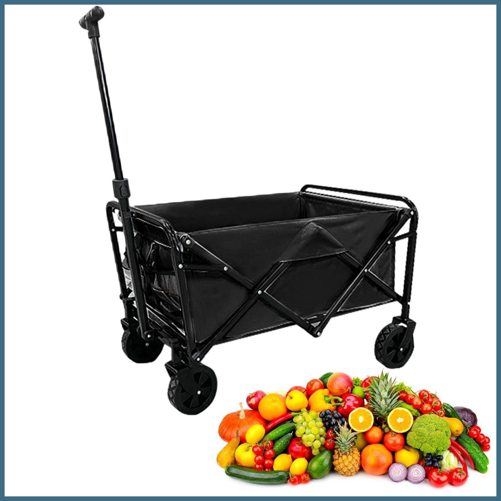 Folding Cart With Wheels 264 Lb Carts With Wheels Foldable Trolley