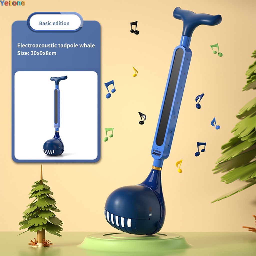 Yetoone Otamatone Japanese Electronic Musical Instrument Tadpole Portable Synthesizer Shopee