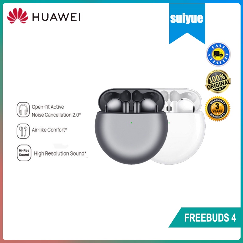 Huawei FreeBuds 4 Wireless Bluetooth Earphones Air Comfortable