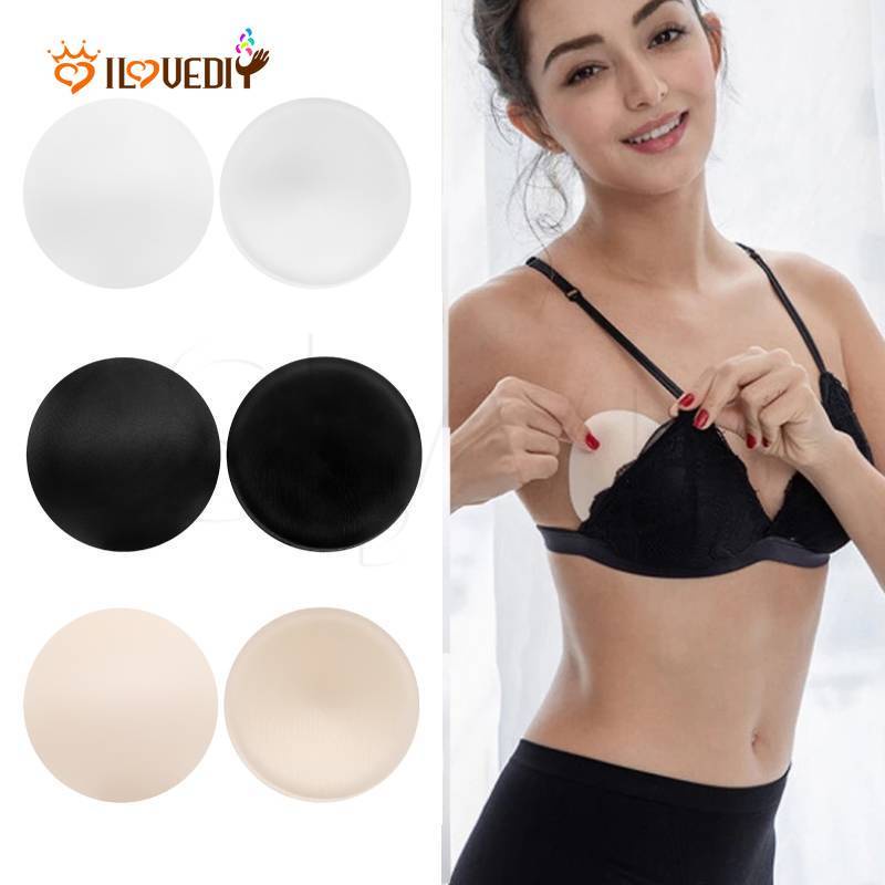 Sponge Foam Push Up Comfy Round Bra Pads Inserts / Removeable Push Up  Breast Pads for Women Bikinis, Tops, Sport Bra, Swimsuit / Bra Padding Bust  Enhancer /Breast Lift Up Bra Inserts