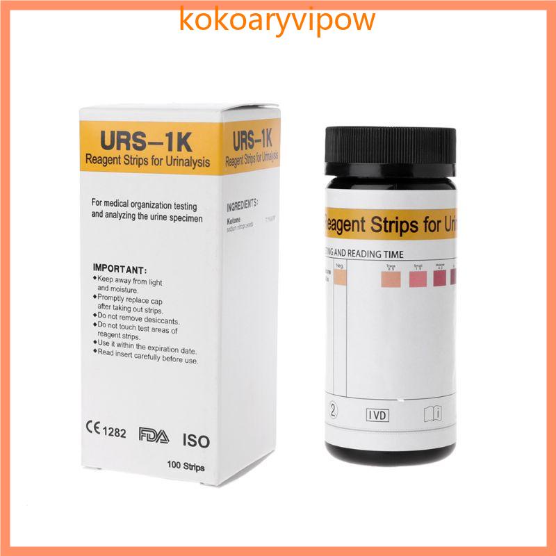 KOKO 100 Strips Set Urine Ketone Test Strip Ketone Test Paper Urine