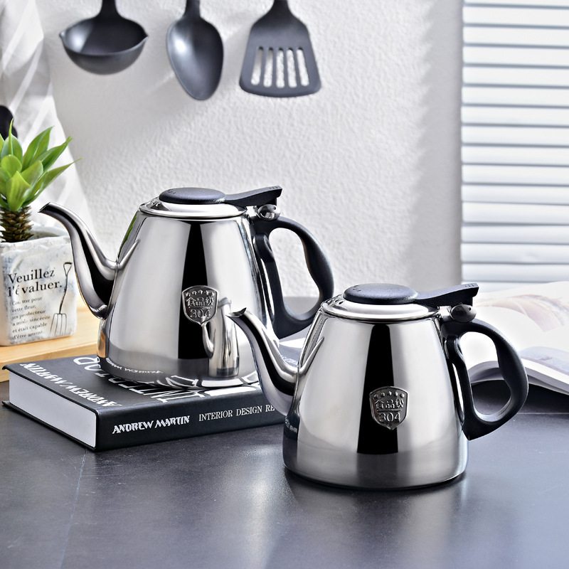 304Stainless Steel Kettle Food Grade Induction Cooker Kettle Flat