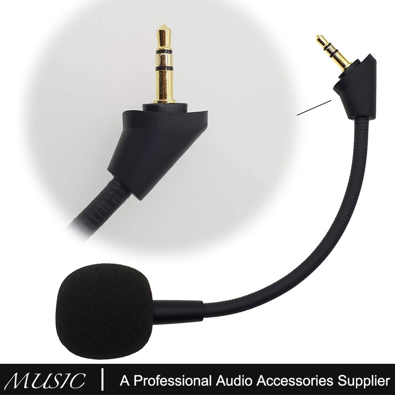 Mic Replacement Microphone Boom fits for Kingston HyperX Cloud, Cloud X