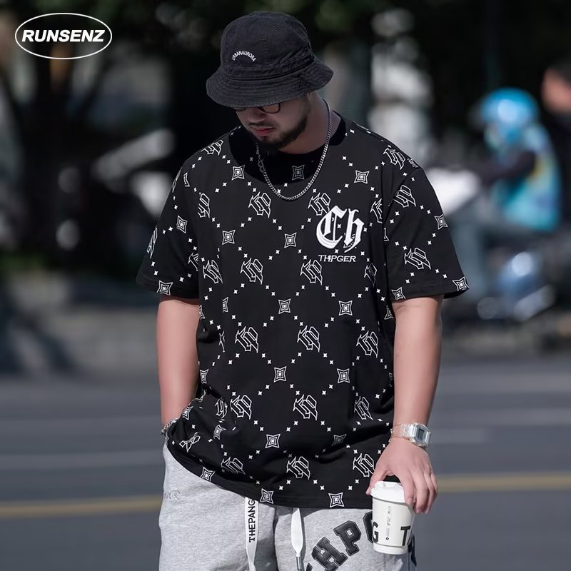 Korean Style T Shirt For Men 2026.M-8XL Korean Fashion T Shirt Short Sleeve Men Plus Size Casual Loose ...