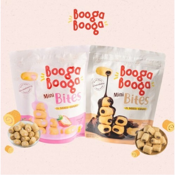 Booga Booga Mini Bites baby food snacks kids organic product of Korea
