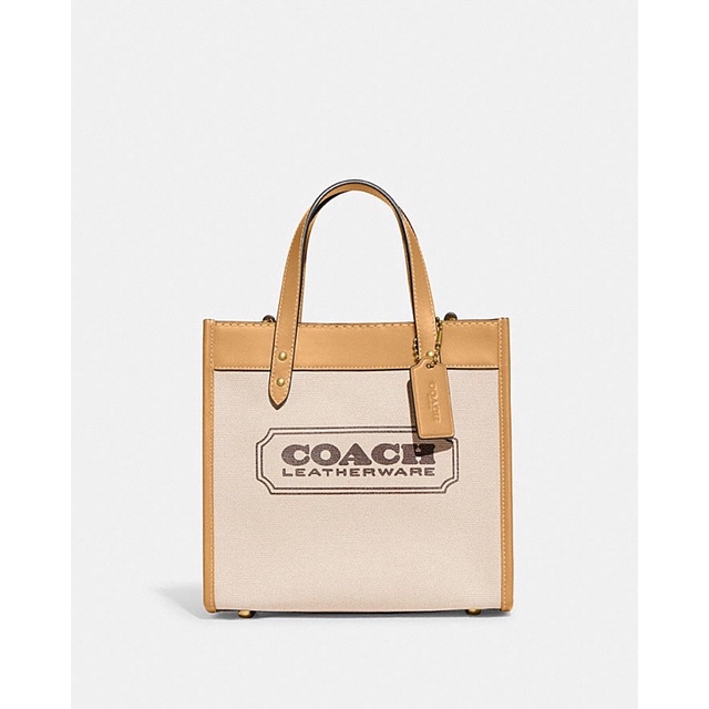 Authentic Coach Field Tote 30 In Colorblock With Coach Badge C6035