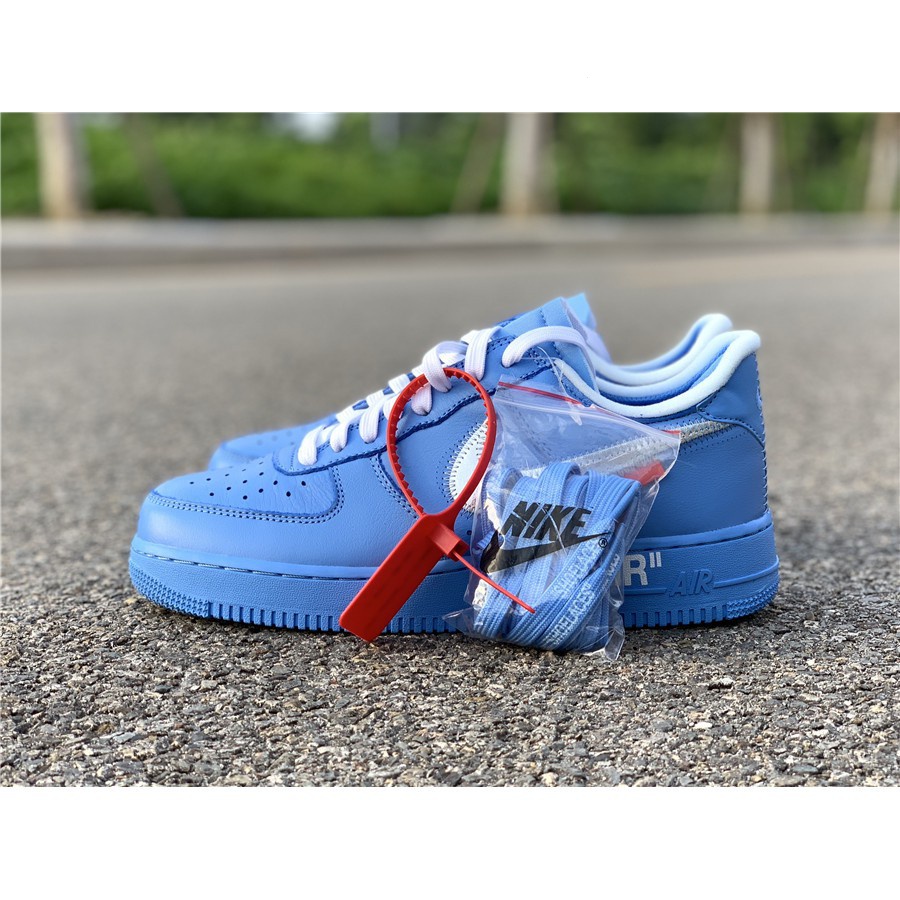 Off-White x Nike Air Force 1 MCA Blue CI1173-400