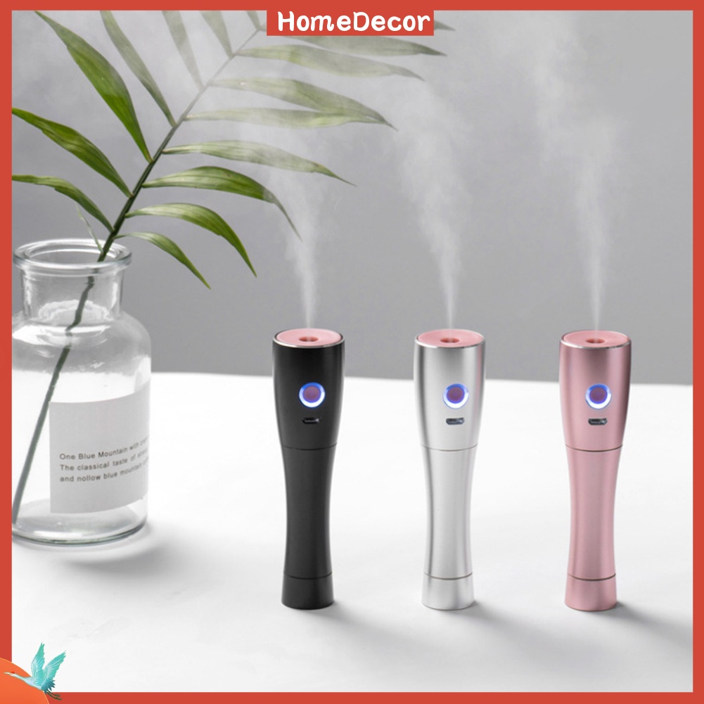 Portable Mini Home USB Rechargeable Air Humidifier Aroma Diffuser Mist ...
