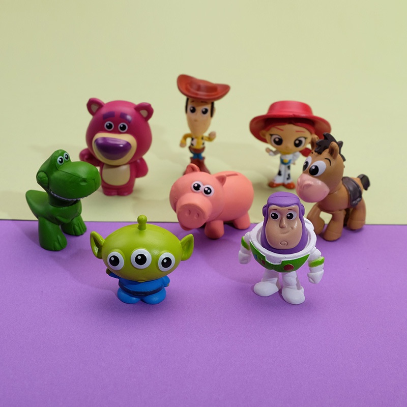 Disney Cartoon Toy Story Creative Anime DIY Handheld Woody Buzz
