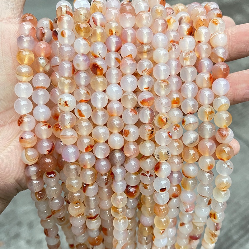 Natural Grass Flower Ma.Onyx Loose Beads DIY Jewelry Accessories