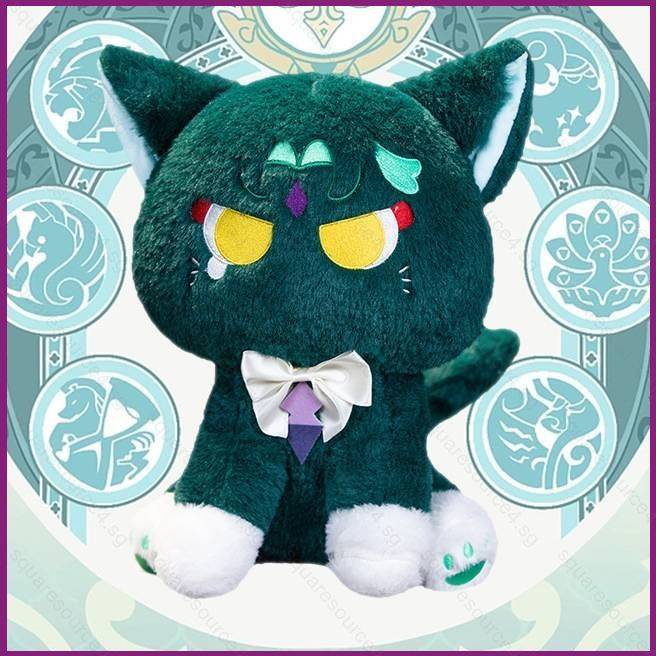 Genshin Impact Xiao Cat Plush Dolls Gift For Girls Kids Home Decor