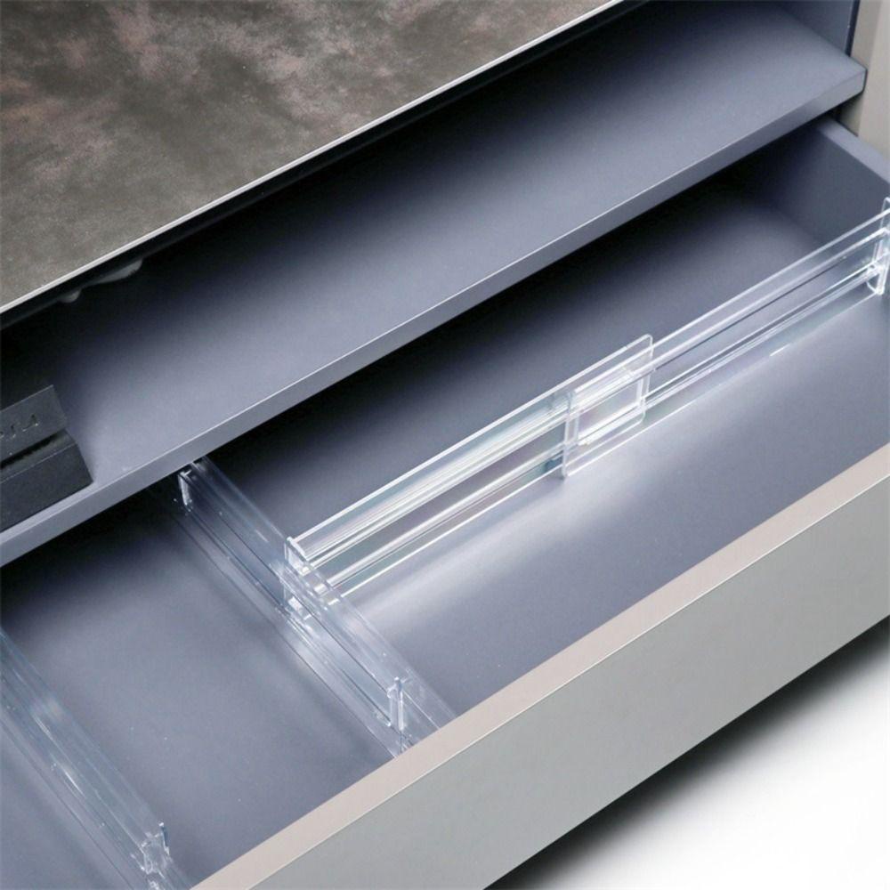 HECCEHZP Drawer Dividers DIY Segmentation Adjustable Cabinet Storage ...
