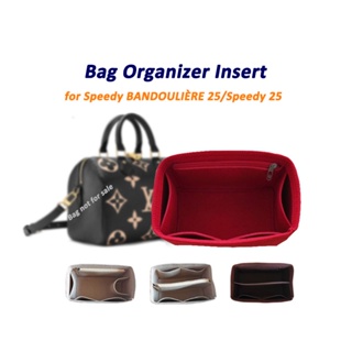 Felt Insert for L V Keepall Bandouliere 25 Organizer 