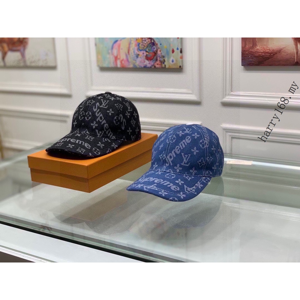 Louis Vuitton Blue Everyday Logo Monogram Hat