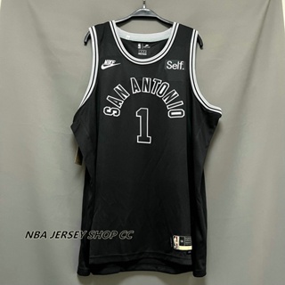 Men's San Antonio Spurs Victor Wembanyama #1 Nike Green 2022/23