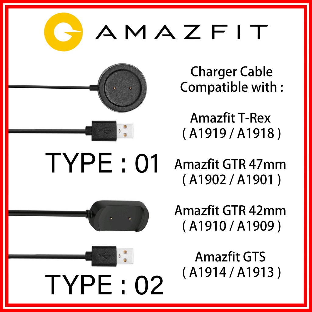 Amazfit smartwatch charger sale