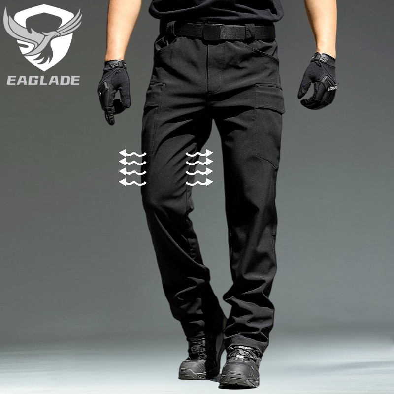 Men's black sale tactical cargo pants