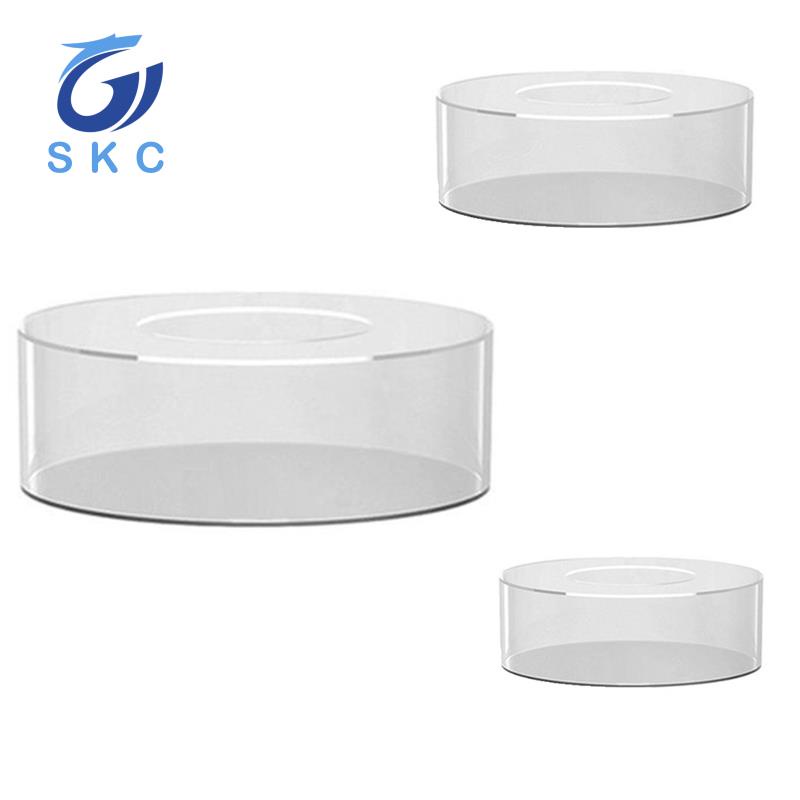 Clear Acrylic Cake Stands, Fillable Cake Box, Round Cake Display Box