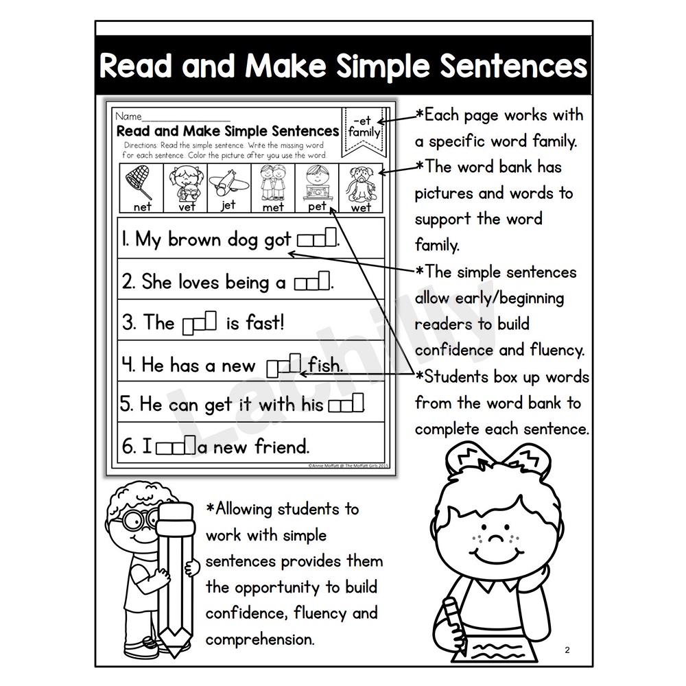 CVC Fluency ワークブックセット 12 books 319pages kid English CVC Fluency Reading Short Stories