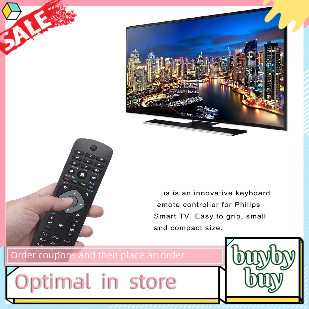 READY STOCK For Philips Replacement Remote Universal Control TV LED ...