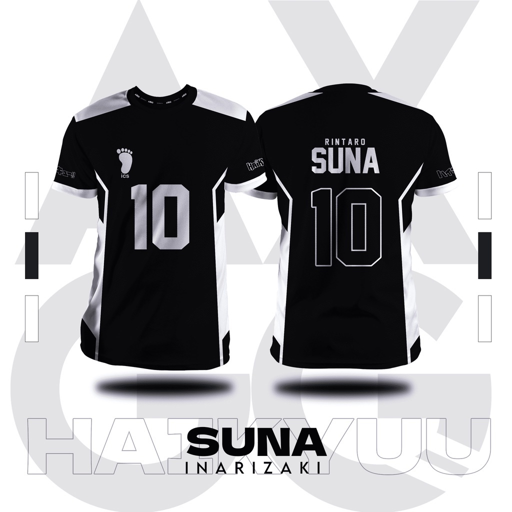 Haikyuu Inarizaki Suna Anime 2024 New Casual Loose Sports T-shirt For ...