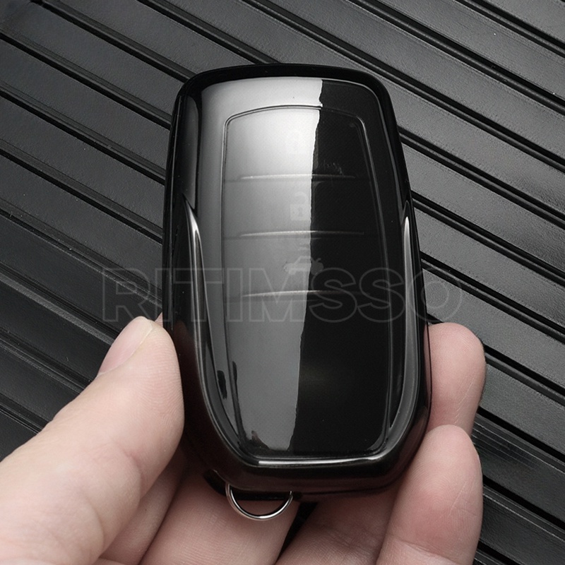 Soft Tpu Car Remote Key Case Cover For Toyota Rav Crown Hilux Fortuner