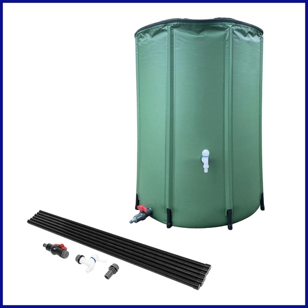 Rain Barrel Collapsible Rainwater Collection System Portable Water ...