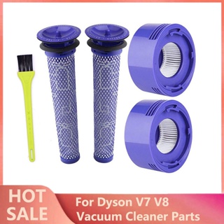 For Dyson V8 V7 Accessories for Dyson V8 Filter Pre-Filters Post-Filters  Cordless Vacuum Cleaner Replacement Spare Parts